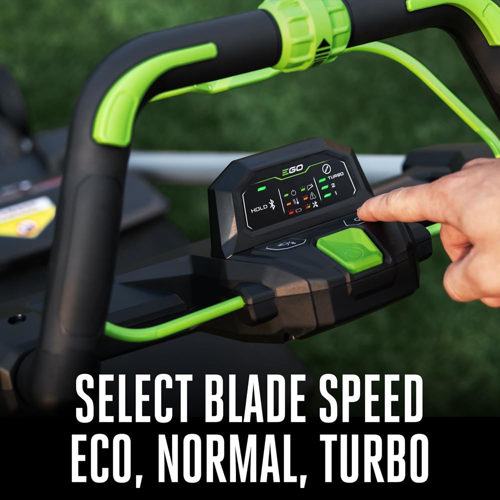 Electric Lawn Mower, Self-Propelled Cordless with 22" Aluminum Deck, Select Cut and Touch Drive, Includes 56V 10.0Ah Battery and Charger - LM2206SP