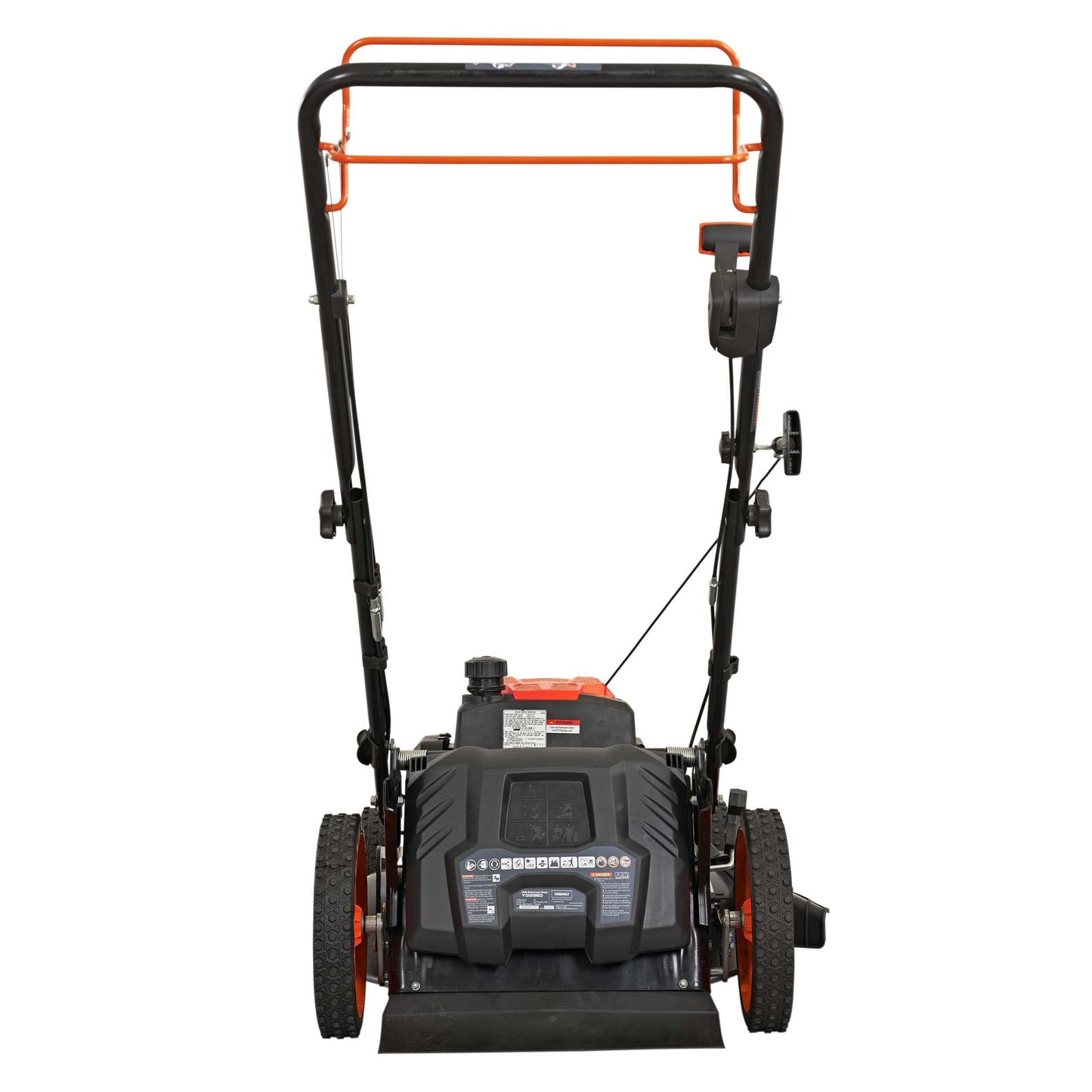 22 in. 201cc Select PACE 6 Speed CVT High Wheel FWD 3-in-1 Gas Walk Behind Self Propelled Lawn Mower, Black (YG2860)