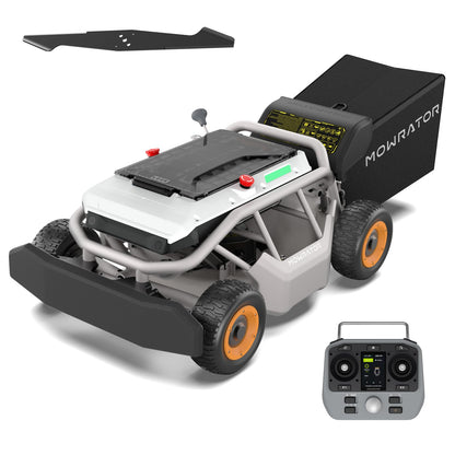 S1 4WD 18Ah Remote Control Lawn Mower, All-Season Yard Care, 75% (37°) Slope Climbing, 21" Cutting Width, 1.5–4.3" Adjustable Cutting Height, Up to 1.12 Acres