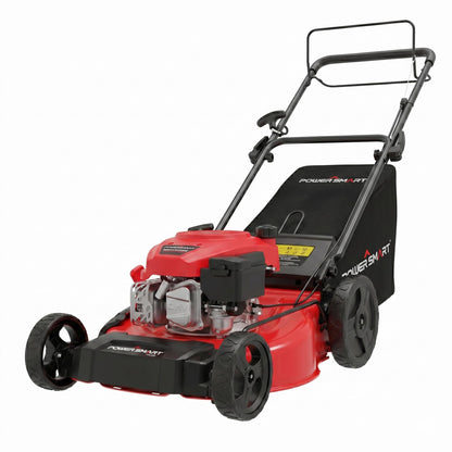 21" Self-Propelled Gas Lawn Mower | 170cc OHV Engine | Rear-Wheel Drive for Slopes | 3-in-1 Bag, Mulch & Discharge | 6 Cutting Heights | Durable Steel Deck| Rear-Wheel Drive | Medium Yard