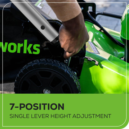 80V 21" Self-Propelled Cordless Lawn Mower – Brushless Motor, LED Lights, 4.0Ah Battery & Rapid Charger (75+ Compatible Tools)